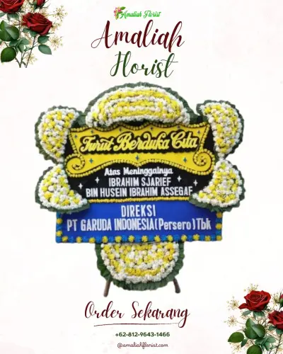 Papan Bunga Duka di Rancamaya